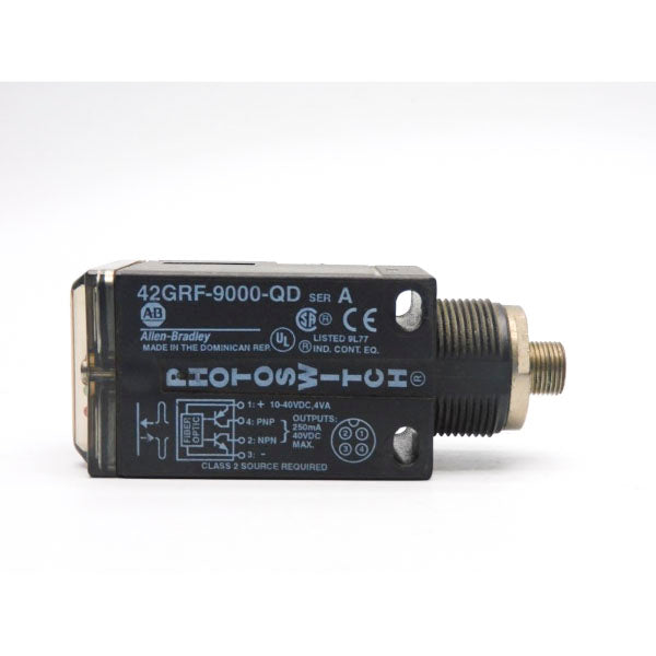 ALLEN BRADLEY 42GRF-9000-QD SER. A 10-40VDC UNMP