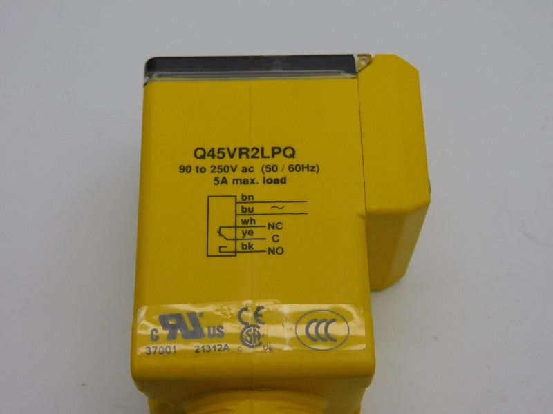 BANNER ENGINEERING Q45VR2LPQ 90-250VAC 5A NSNP