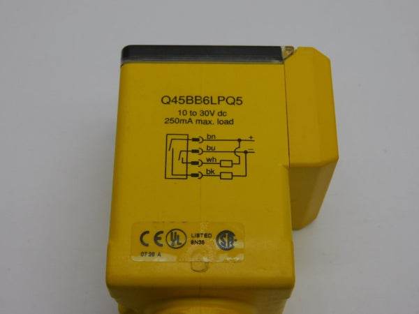 BANNER ENGINEERING Q45BB6LPQ5 10-30VDC NSNP