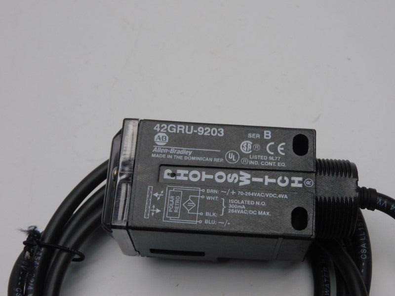 ALLEN BRADLEY 42GRU-9203 SER. B 70-264VAC/DC NSNP