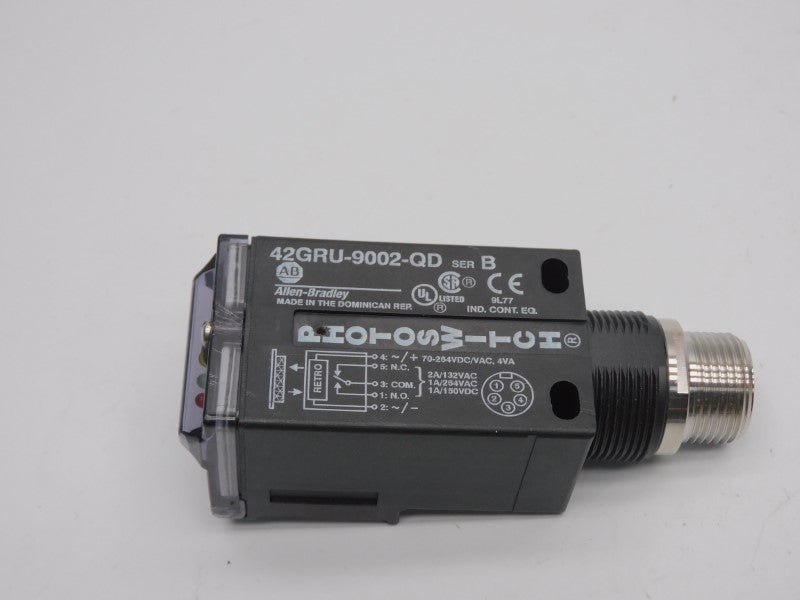 ALLEN BRADLEY 42GRU-9002-QD SER. B 70-264VDC/AC 2A  (AS PICTURED) NSNP