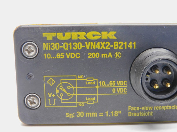 TURCK NI30-Q130-VN4X2-B2141 10-65VDC (Y/G) NSNP