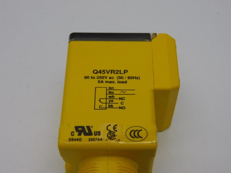 BANNER ENGINEERING Q45VR2LP 90-250VAC 5A NSNP