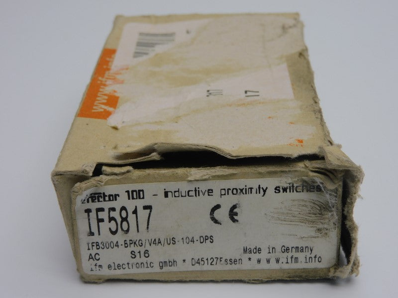 IFM EFECTOR IFB3004-BPKG/V4A/US-104-DPS IF5817 NSMP