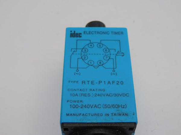 IDEC RTE-P1AF20 240VAC 10A UNMP