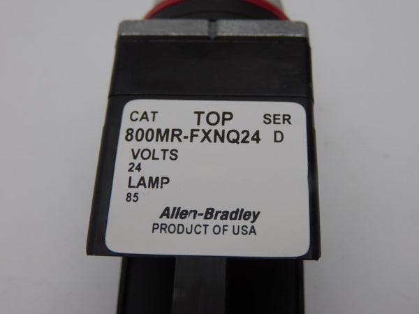 ALLEN BRADLEY 800MR-FXNQ24X SER. D 24V NSMP