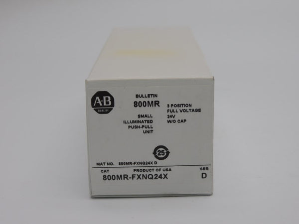 ALLEN BRADLEY 800MR-FXNQ24X SER. D 24V NSMP