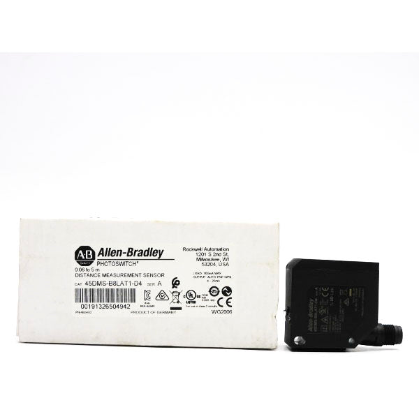 ALLEN BRADLEY 45DMS-B8LAT1-D4 SER. A 18-30VDC (WH) NSMP