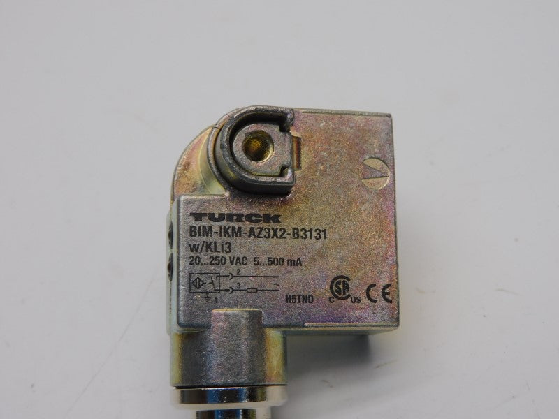 TURCK BIM-IKM-AZ3X2-B3131 W/ KLI3 1347190 20-250VAC NSNP