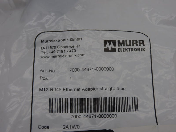 MURR ELEKTRONIK 7000-44671-0000000 NSMP