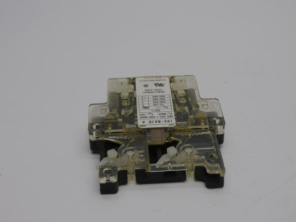 ALLEN BRADLEY 195-BA10 SER. A 660V 10A UNMP