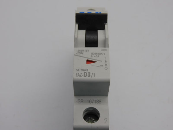 EATON FAZ-D3/1-SP 415V 3A NSNP
