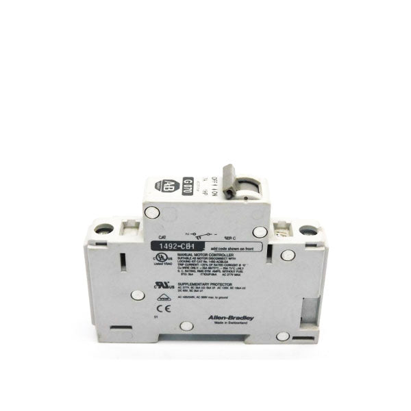 ALLEN BRADLEY 1492-CB1G070 SER. C 277VAC 7A UNMP