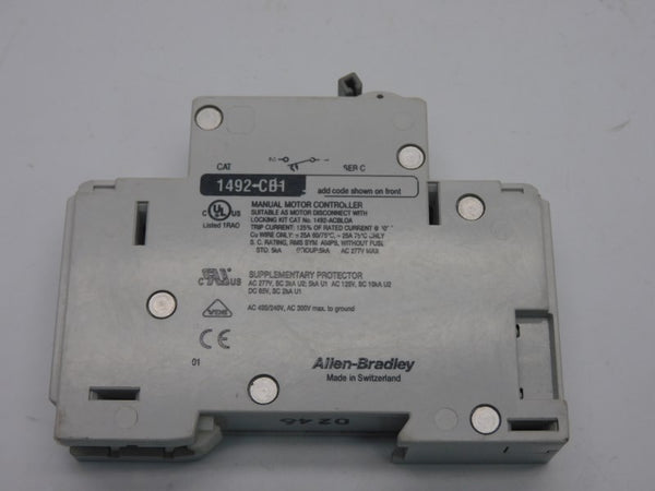 ALLEN BRADLEY 1492-CB1G070 SER. C 277VAC 7A UNMP