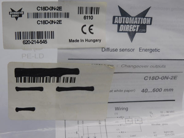 AUTOMATION DIRECT C18D-0N-2E 10-36VDC NSMP