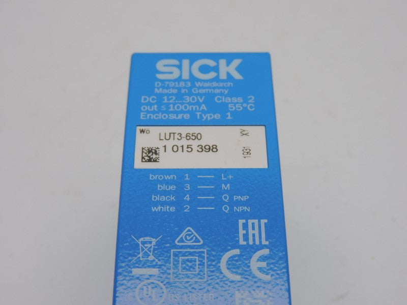 SICK LUT3-650 1015398 12-30VDC NSMP