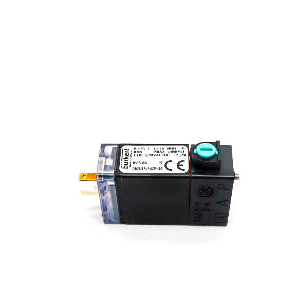 BURKERT 0375C-1/16NBRPLMAN 00455050 110-120VAC/DC 100PSI NSNP