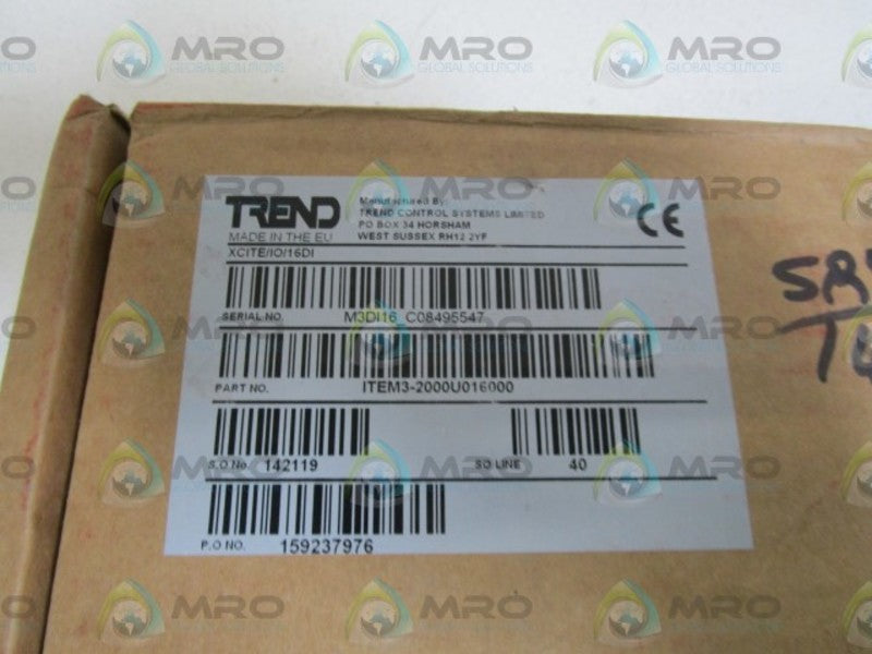 TREND XCITE/IO/16DI  NSMP