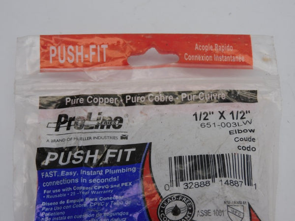 PROLINE 651-003LW 1/2" NSMP