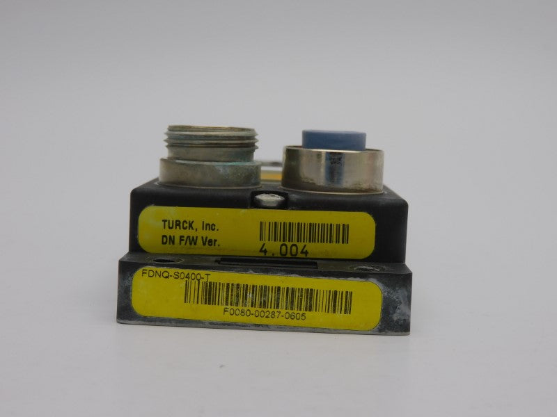 TURCK FDNQ-S0400-T F/W 4.004 11-26VDC UNMP