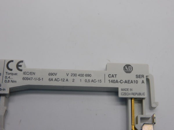 ALLEN BRADLEY 140A-C-AEA10 SER. A 690V 6A NSNP