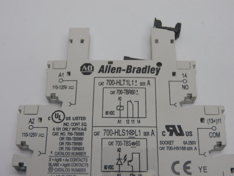 ALLEN BRADLEY 700-HN168 SER. A 250V 6A NSNP