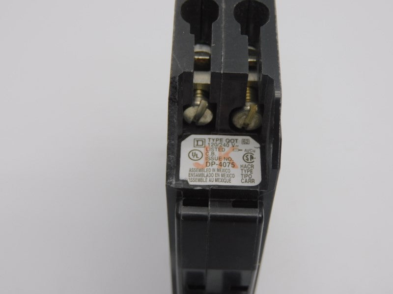 SQUARE D QOT21515 120/240V 15/15A (AS IS) UNMP