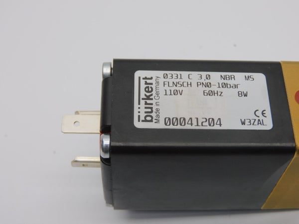 BURKERT 0331C3.0NBRMSFLNSCH 00041204 110V NSNP