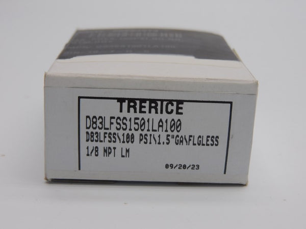 TRERICE D83LFSS1501LA100 100PSI NSMP