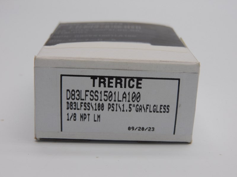 TRERICE D83LFSS1501LA100 100PSI NSMP