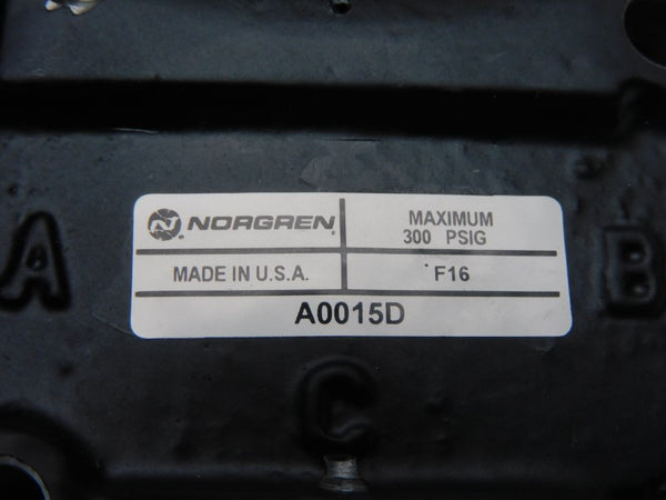 NORGREN A0015D 300PSI NSNP
