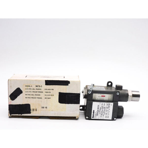 BARKSDALE 9675-3 600V 10A 235-3400PSI NSMP