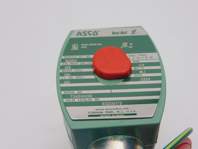 ASCO 8320G172 110/120V 125-130PSI 1/4" NSMP