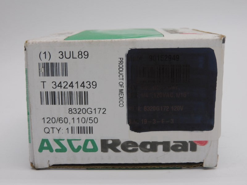 ASCO 8320G172 110/120V 125-130PSI 1/4" NSMP