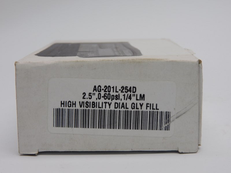 GAUGE AG-201L-254D 0-60PSI NSMP