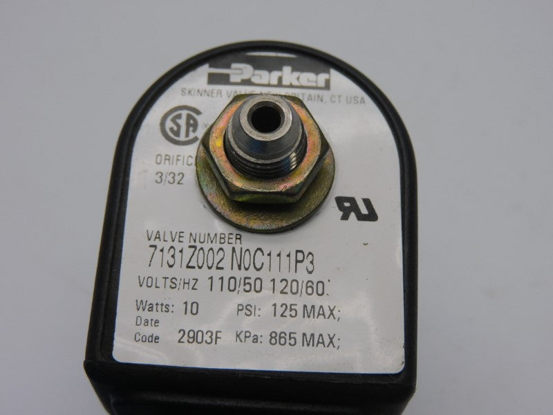 PARKER 7131Z002N0C111P3 110/120V 125PSI NSNP