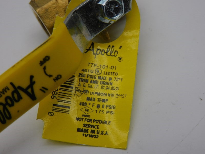 APOLLO 77F-101-01 250PSI 1/2" NSNP