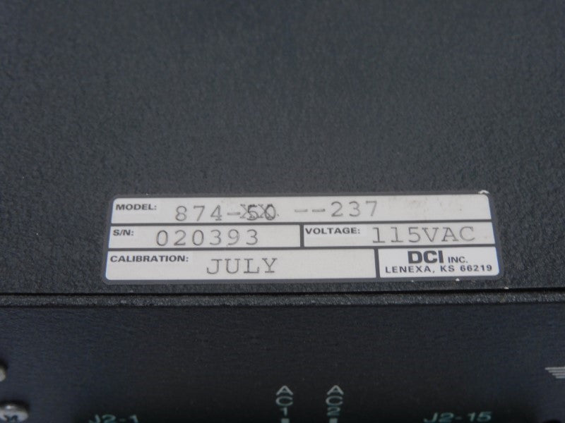 DCI 874-50--237 115VAC UNMP