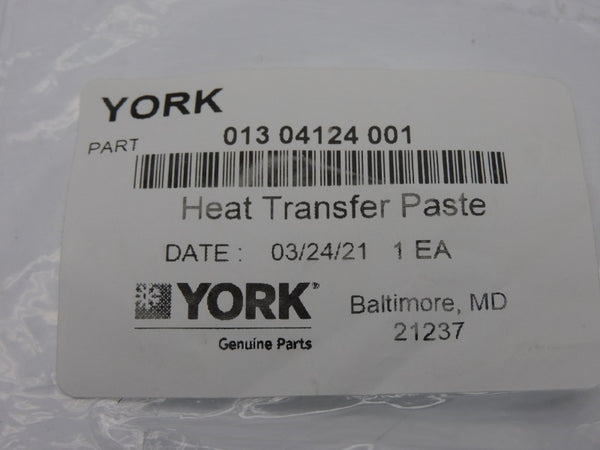 YORK 01304124001 NSMP