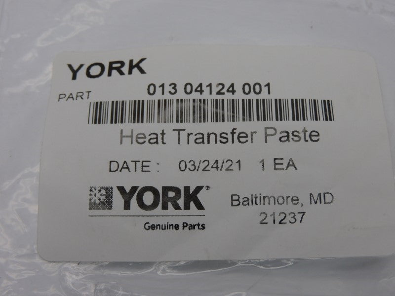 YORK 01304124001 NSMP