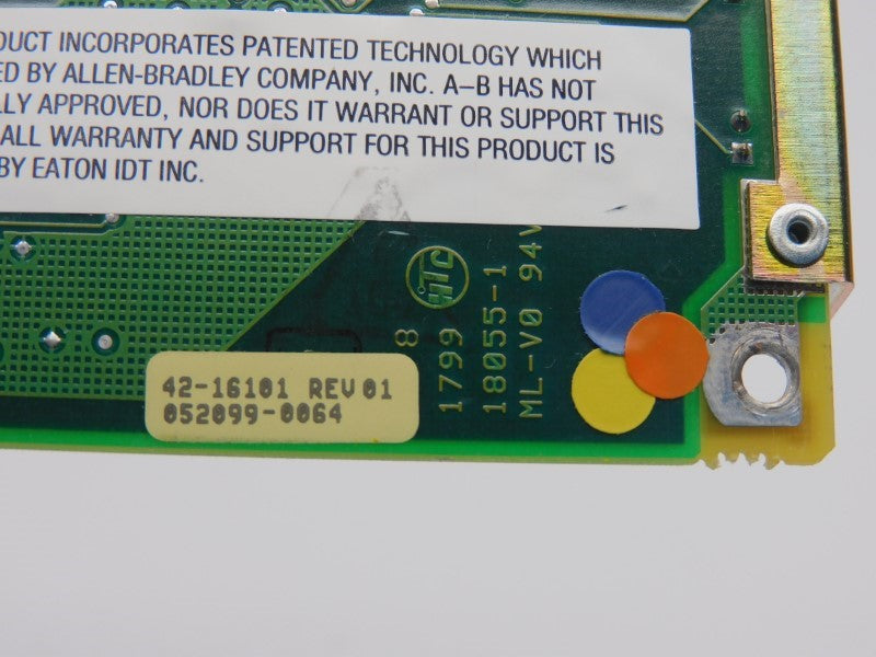 CUTLER HAMMER 42-16101 REV. 01 UNMP