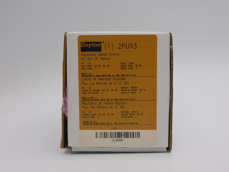 DAYTON 2PUX3 120VAC 3A NSMP