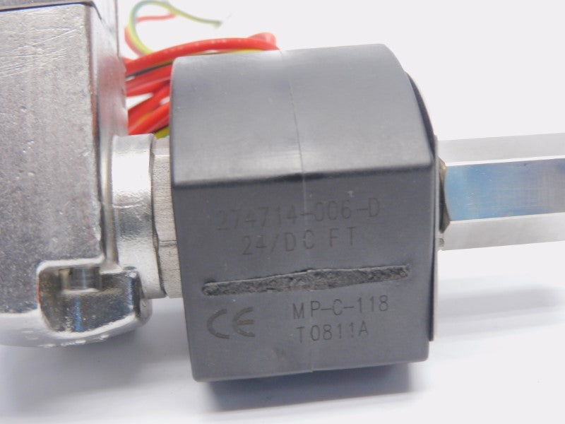 ASCO EV8551G409 24VDC 30-145PSI 1/4" NSMP