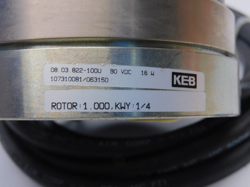 KEB 08.03.822-100U 107310081/063150 90VDC UNMP
