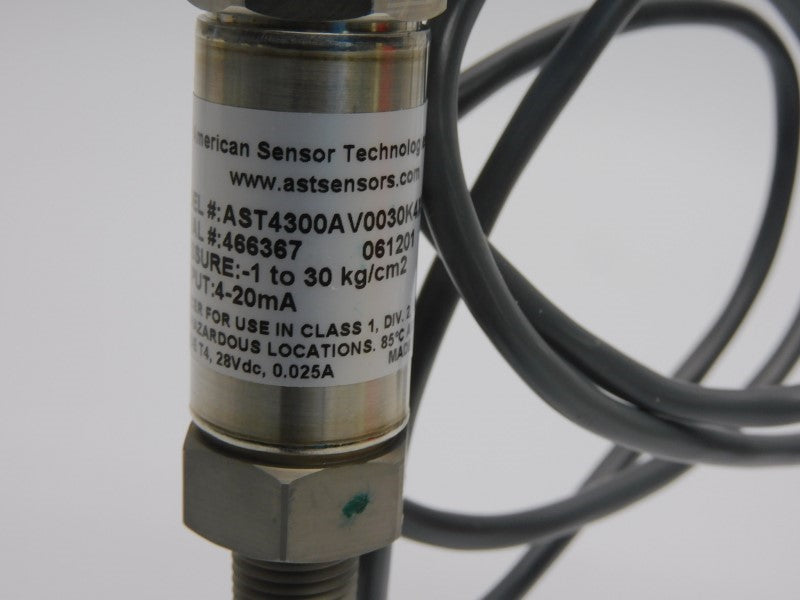 AST AST4300AV0030K4X1144 28VDC 0.025A -1-30KG NSNP