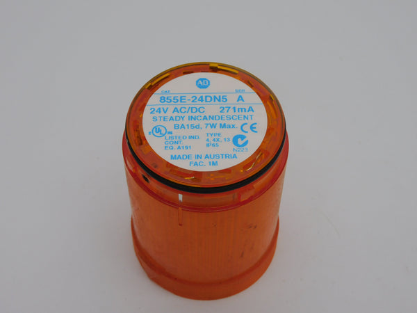 ALLEN BRADLEY 855E-24DN5 SER. A 24VAC/DC UNMP