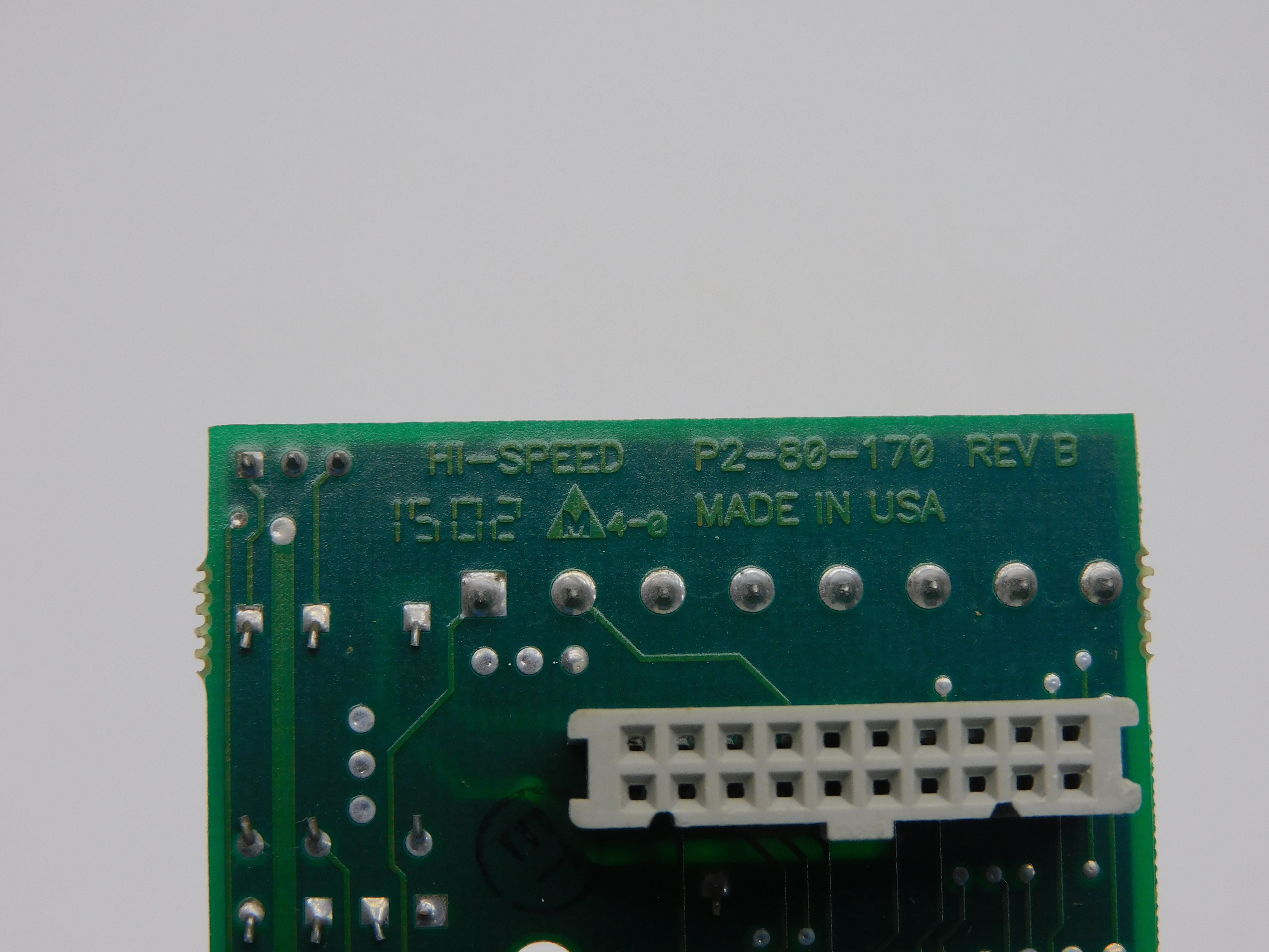 HI-SPEED P2-80-170 REV. B 05-01D-0012 UNMP