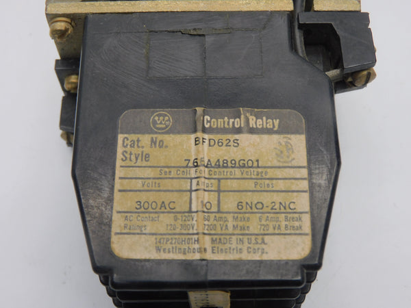WESTINGHOUSE BFD62S 300VAC 10A UNMP