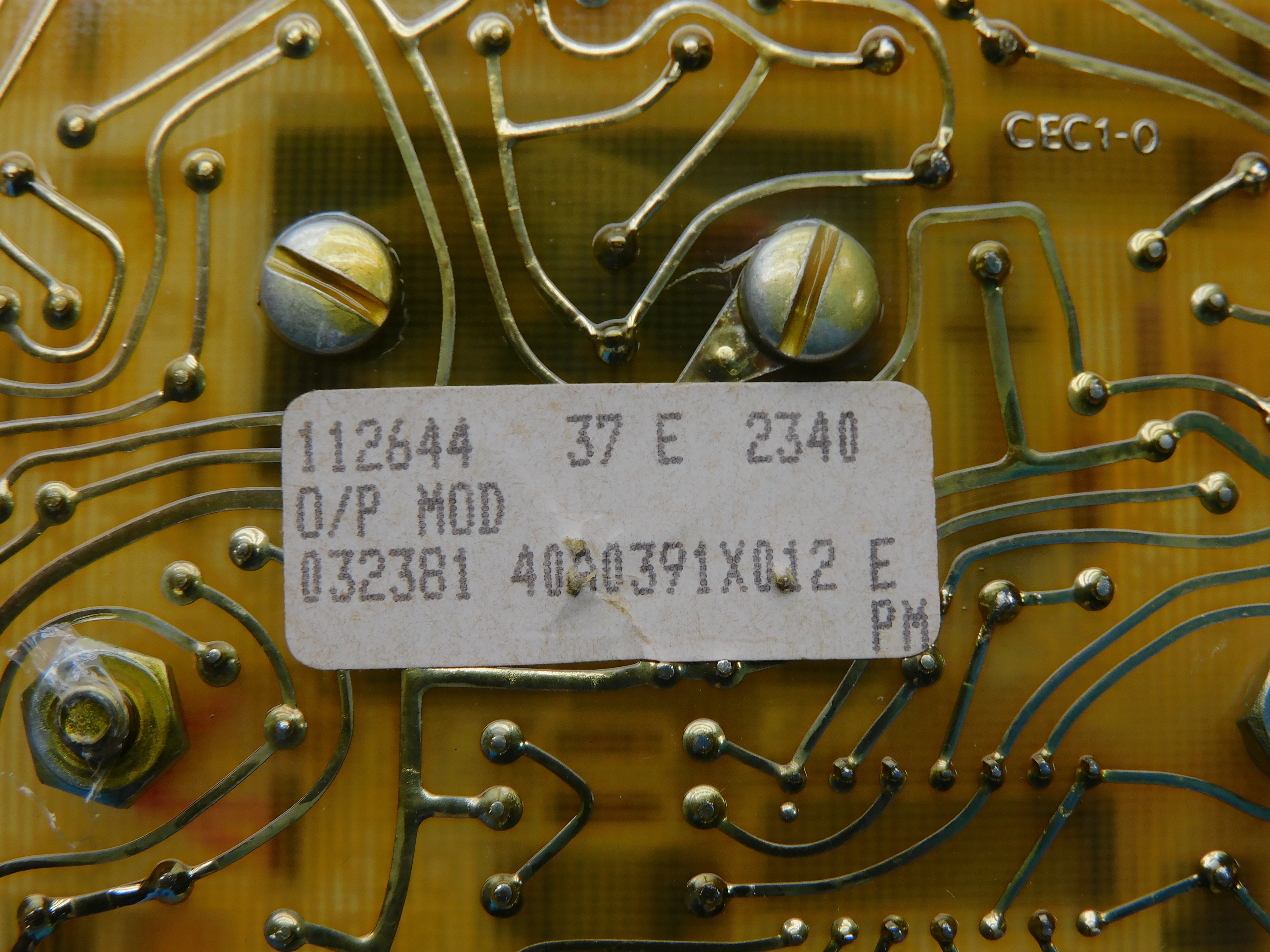 EMERSON 40A0391X012 REV. E NSNP