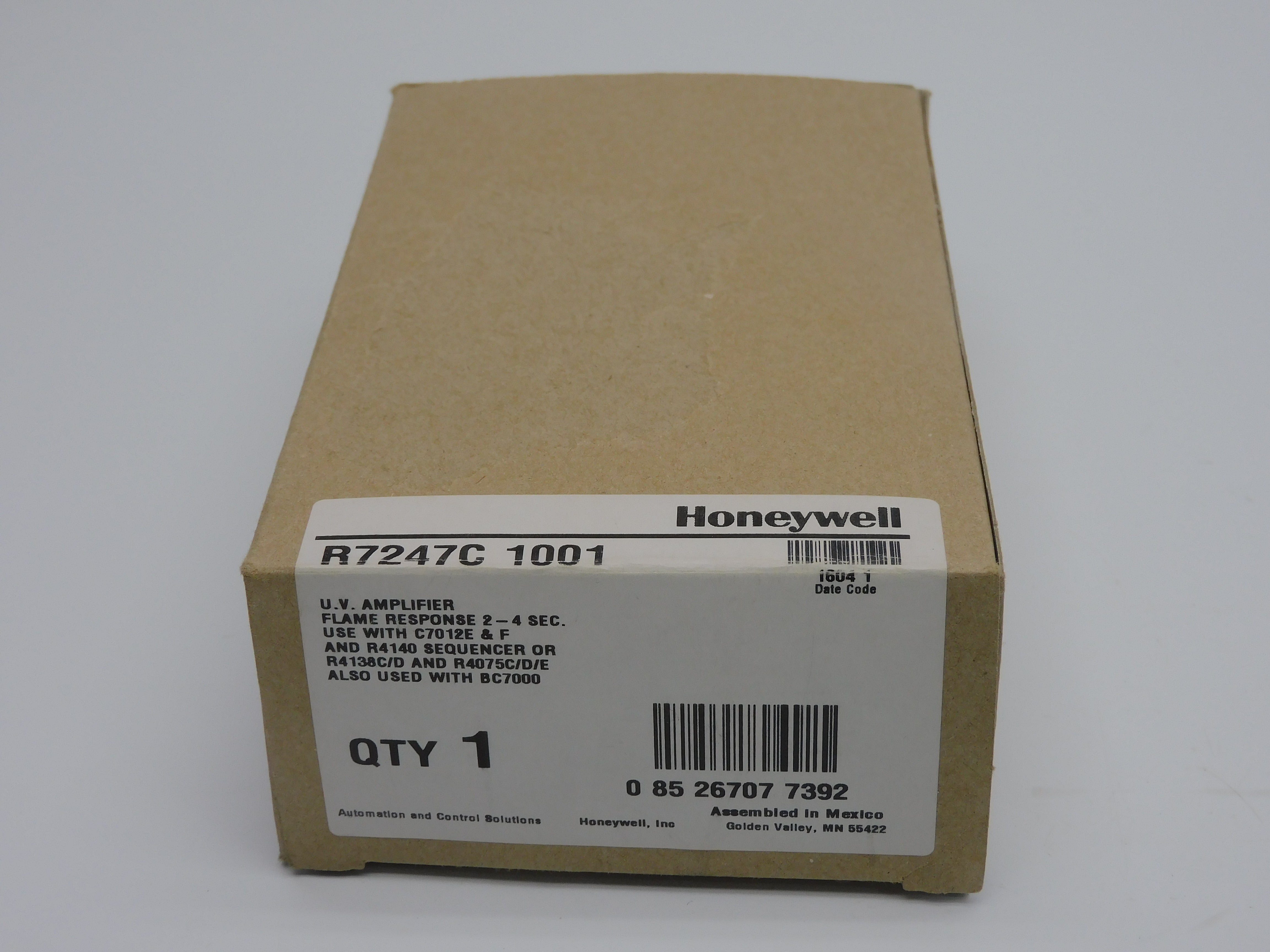 HONEYWELL R7247C1001 SER. 1 REV. B 2-4SEC. NSMP